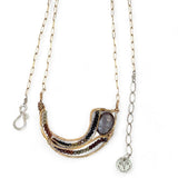 Trajectory Moonstone Necklace - Art by any Means Jewelryproduct_