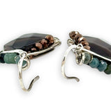 Tree Bark Smokey Quartz Mini Earring E83501 - Art by any Means Jewelryproduct_