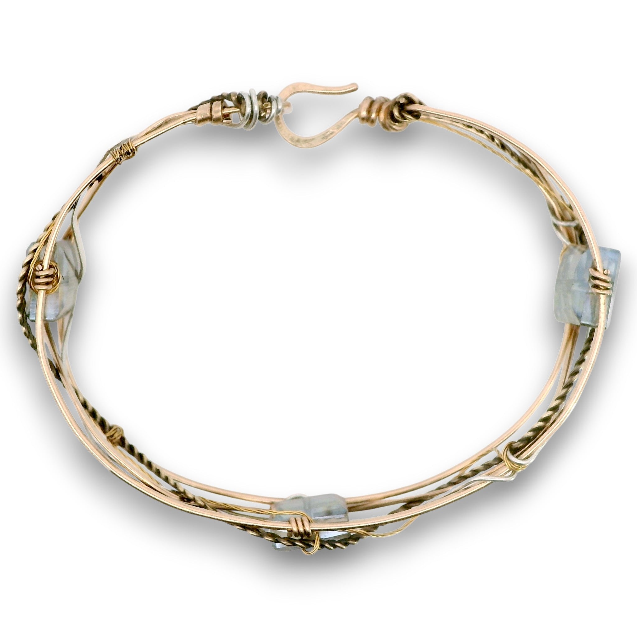 Trifecta Crystal Cuff Bracelet - Art by any Means Jewelryproduct_
