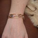Trifecta Crystal Cuff Bracelet - Art by any Means Jewelryproduct_