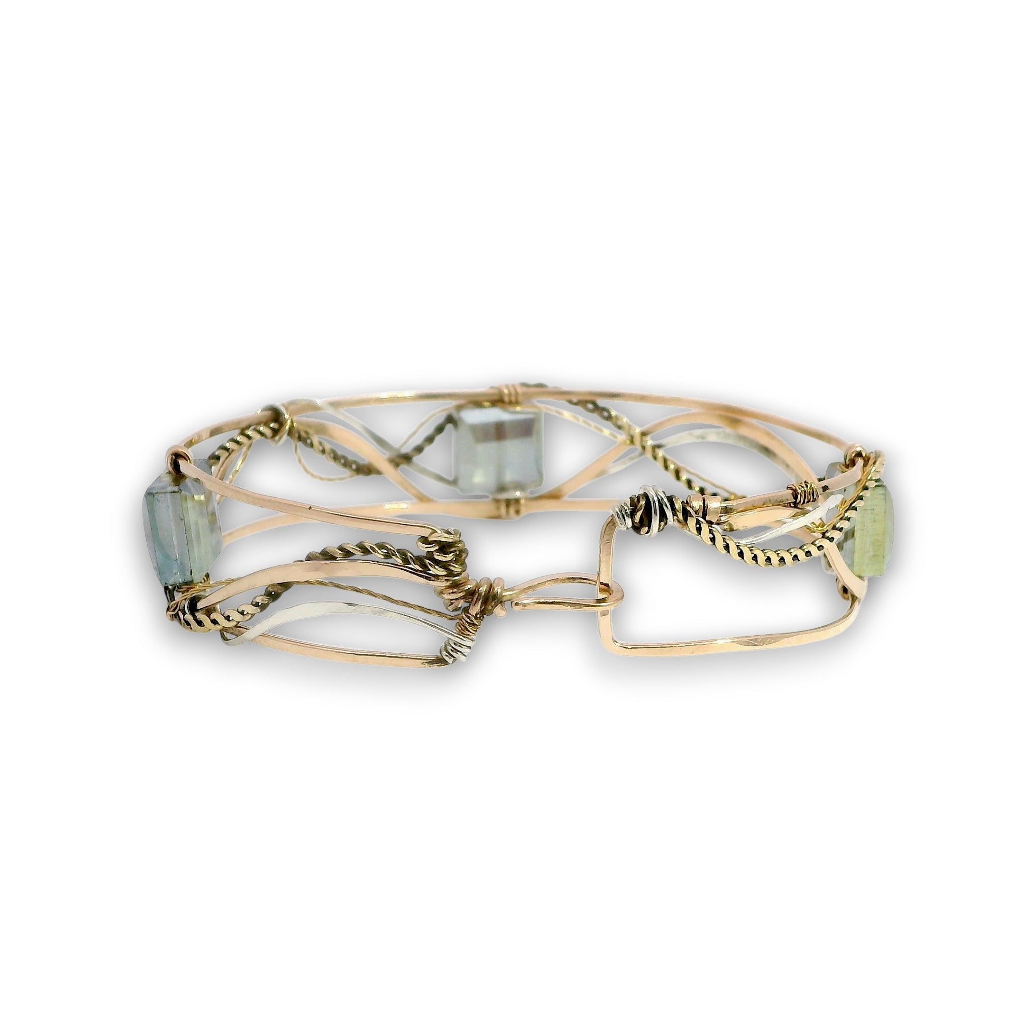 Trifecta Crystal Cuff Bracelet - Art by any Means Jewelryproduct_