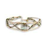 Trifecta Crystal Cuff Bracelet - Art by any Means Jewelryproduct_