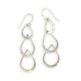 Triple Tear Drop Earrings E82563 - Art by any Means Jewelryproduct_