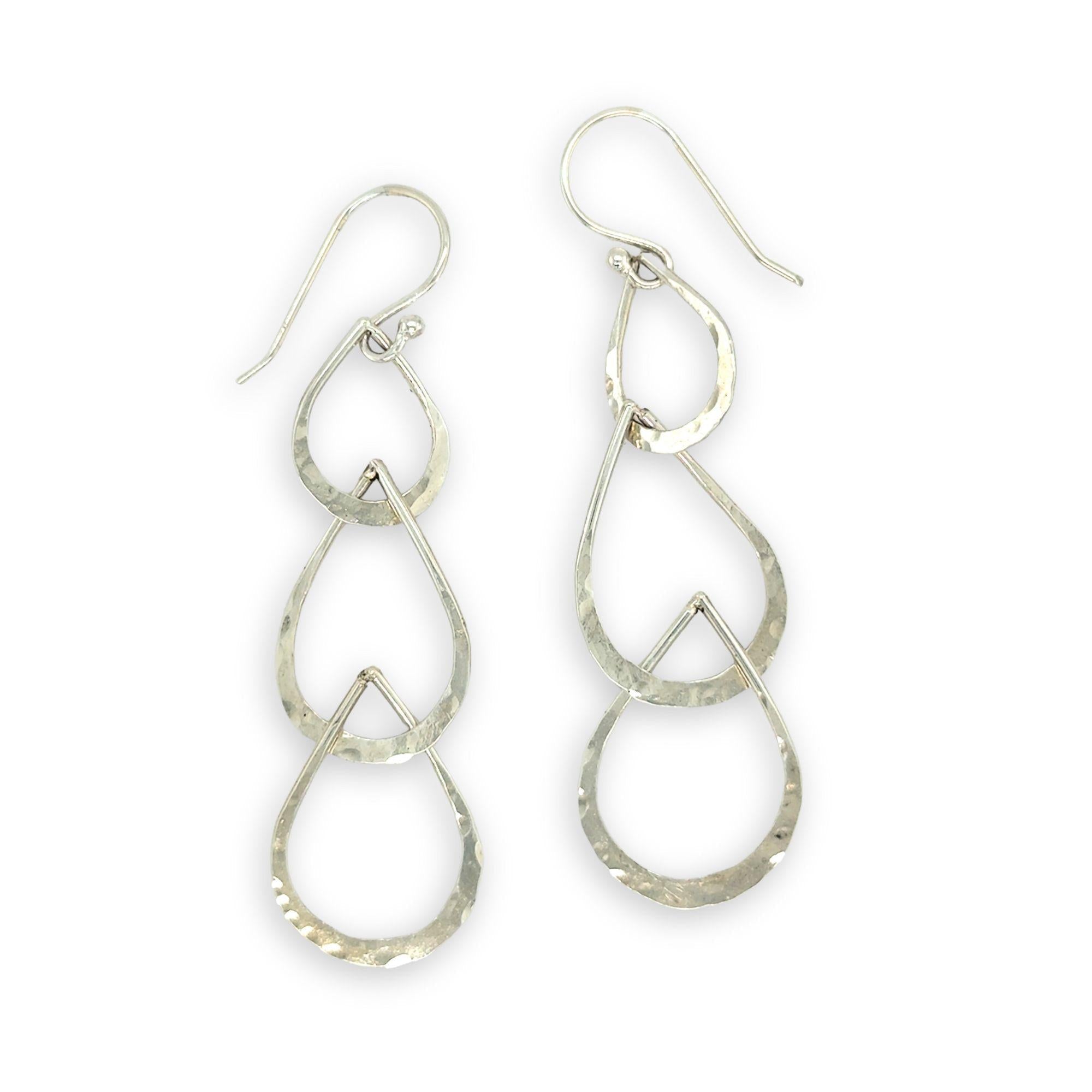 Triple Tear Drop Earrings E82563 - Art by any Means Jewelryproduct_