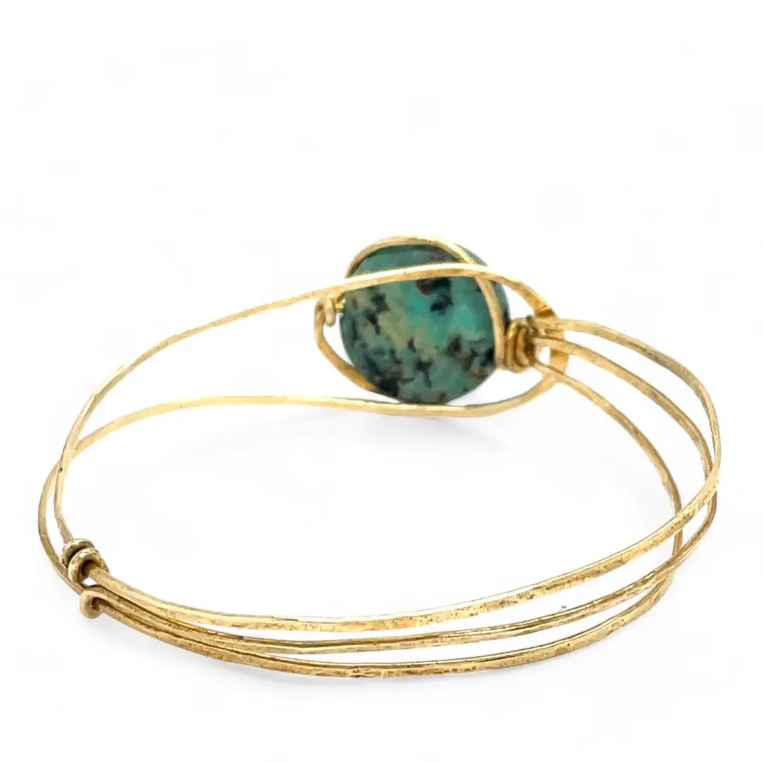 Turquoise Moon Bracelet B411 - Art by any Means Jewelryproduct_