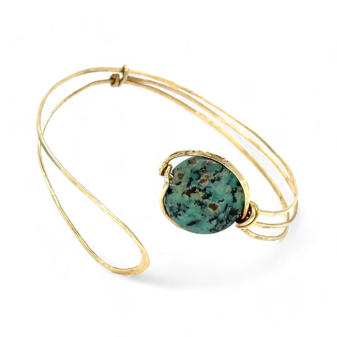 Turquoise Moon Bracelet B411 - Art by any Means Jewelryproduct_