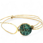 Turquoise Moon Bracelet B411 - Art by any Means Jewelryproduct_