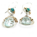 Turquoise Raindrop Earrings E83472 - Art by any Means Jewelryproduct_