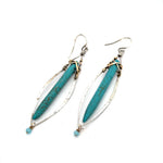 Turquoise Stalactite Earrings - Art by any Means Jewelryproduct_