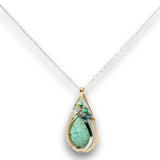 Turquoise Stalagmite Necklace 85015N - Art by any Means Jewelryproduct_