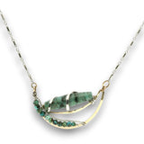 Turquoise Trajectory Necklace 82220N - Art by any Means Jewelryproduct_