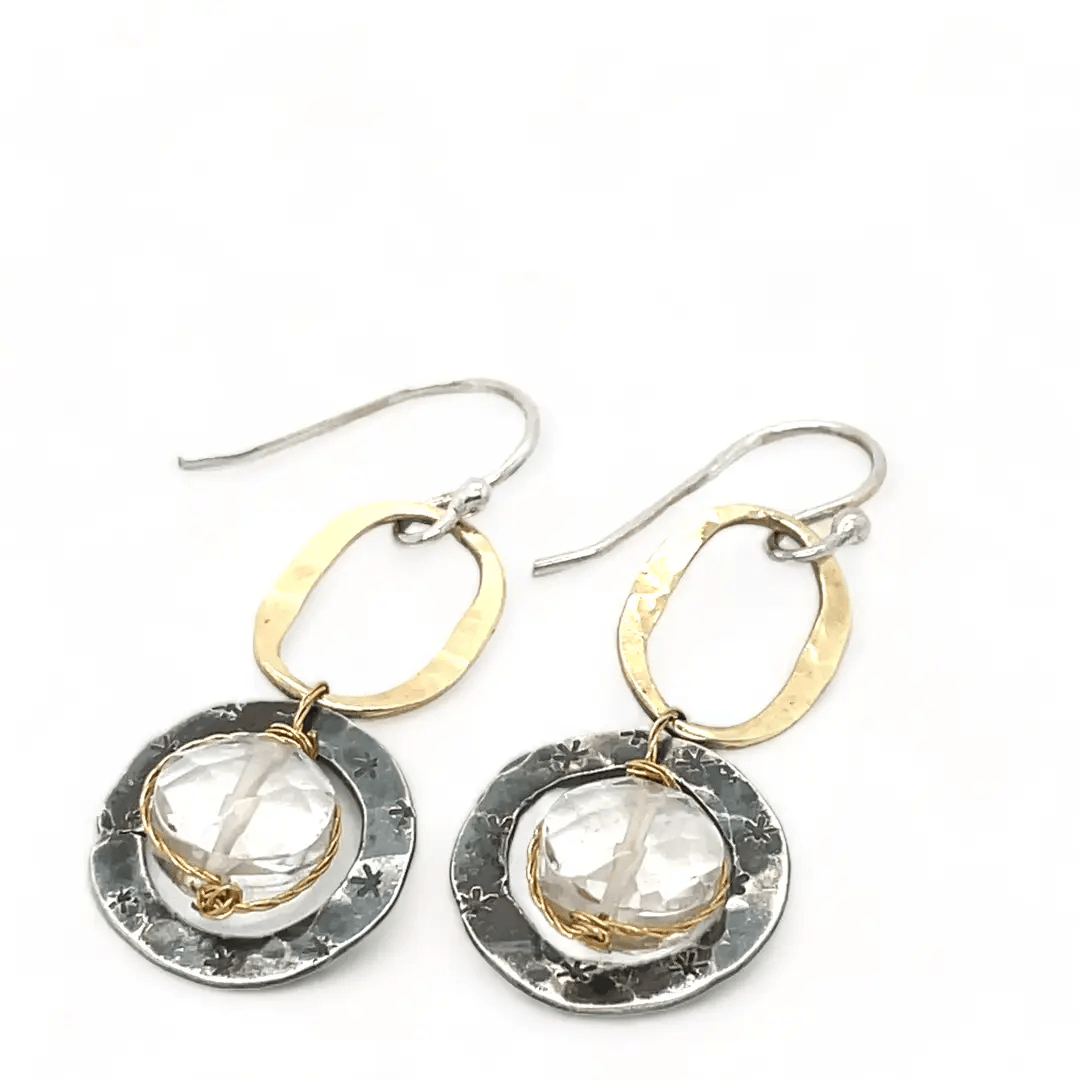 Universe Quartz Earrings E82507 - Art by any Means Jewelryproduct_