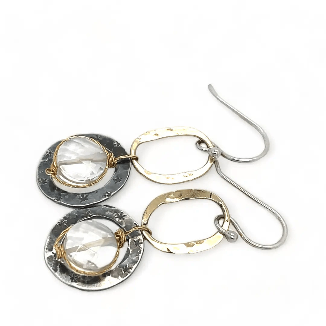 Universe Quartz Earrings E82507 - Art by any Means Jewelryproduct_