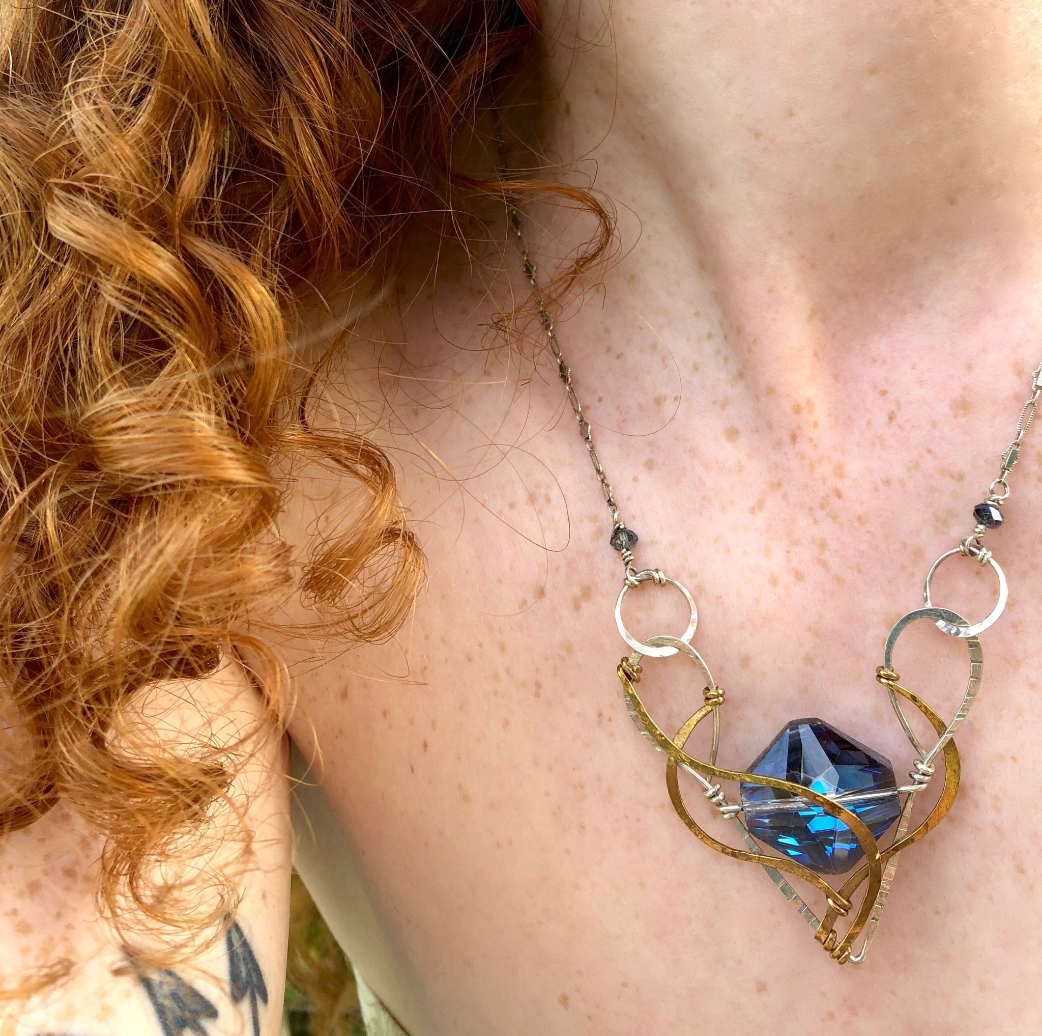 Valley of Crystal Necklace - Art by any Means Jewelryproduct_