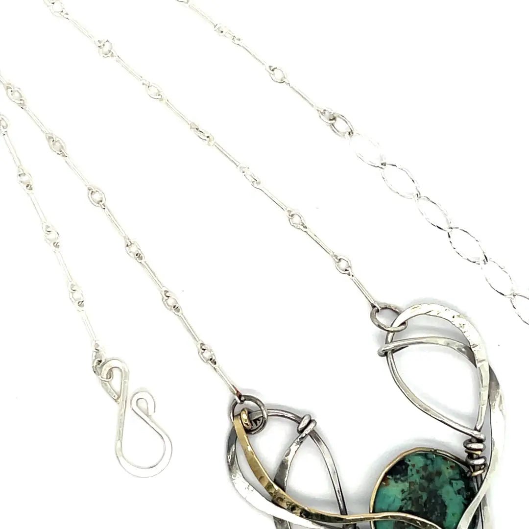 Valley of Turquoise Necklace 83205N - Art by any Means Jewelryproduct_