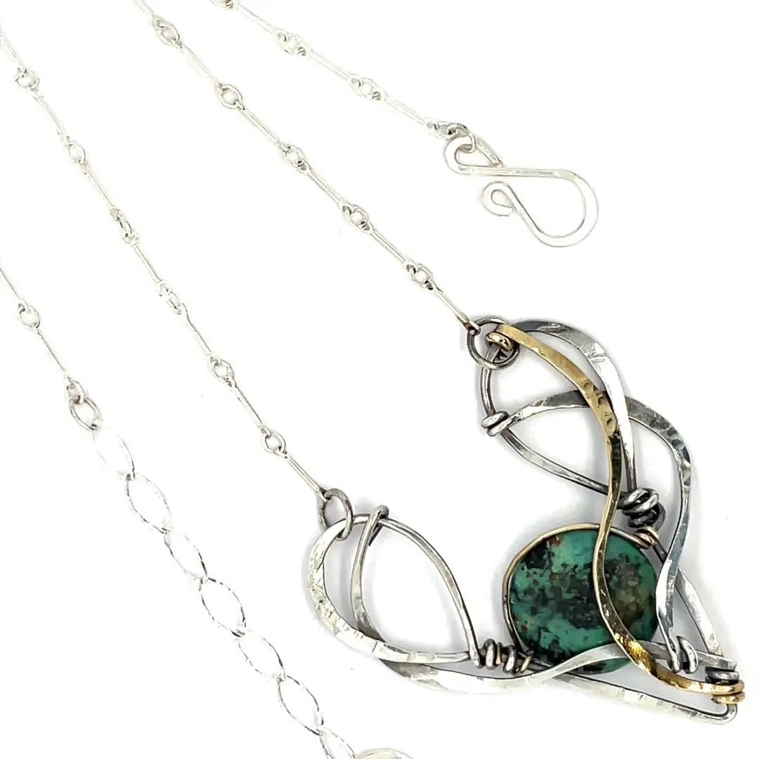 Valley of Turquoise Necklace 83205N - Art by any Means Jewelryproduct_