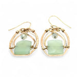 Vaulted Jade Earrings E84044 - Art by any Means Jewelryproduct_