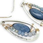 Washed Denim Kyanite Earrings E84219 - Art by any Means Jewelryproduct_