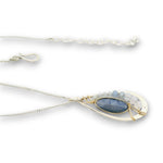 Washed Denim Kyanite Necklace 85000N - Art by any Means Jewelryproduct_