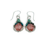 Wild Strawberry Quartz Earrings E84106 - Art by any Means Jewelryproduct_