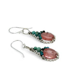 Wild Strawberry Quartz Earrings E84106 - Art by any Means Jewelryproduct_