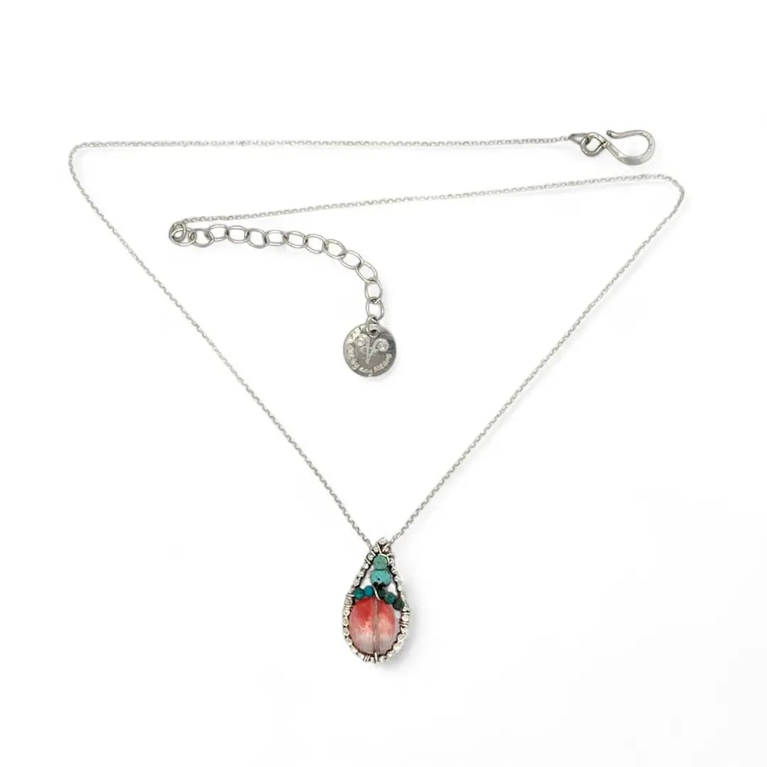 Wild Strawberry Quartz Necklace 84105N - Art by any Means Jewelryproduct_