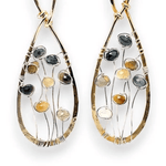 Wildflower Cat's Eye Earrings - Art by any Means Jewelryproduct_
