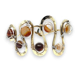 Winding River Agate Cuff Bracelet B409 - Art by any Means Jewelryproduct_