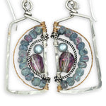 Window Blue Zoisite Earrings - Art by any Means Jewelryproduct_