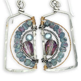 Window Blue Zoisite Earrings - Art by any Means Jewelryproduct_