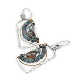 Window Blue Zoisite Earrings - Art by any Means Jewelryproduct_