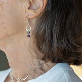 Wisteria Amethyst Earrings E83286 - Art by any Means Jewelryproduct_