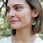 Yellow Aura Drop Earrings - Art by any Means Jewelry#product_