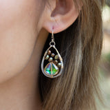 Yellow Aura Drop Earrings - Art by any Means Jewelry#product_