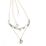 Yin & Yang Moonstone Necklace 83040N - Art by any Means Jewelryproduct_