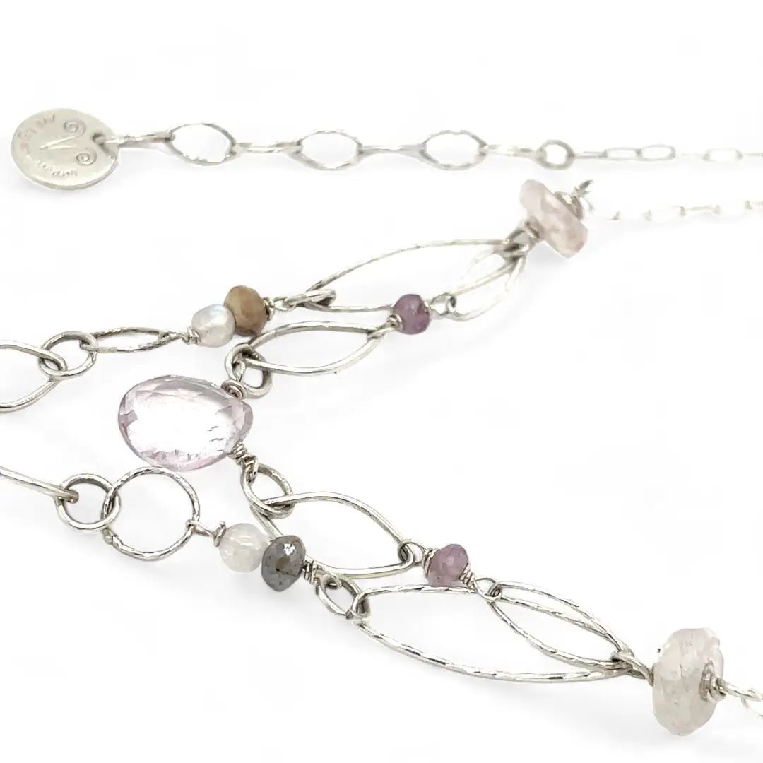 Zink Pink Zoisite Necklace 83290N - Art by any Means Jewelryproduct_