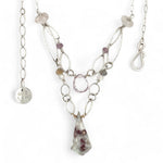 Zink Pink Zoisite Necklace 83290N - Art by any Means Jewelryproduct_