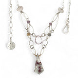 Zink Pink Zoisite Necklace 83290N - Art by any Means Jewelryproduct_