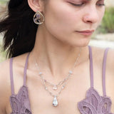 Zink Pink Zoisite Necklace 83290N - Art by any Means Jewelryproduct_