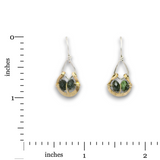 Zoisite Space Rock Mini Earrings