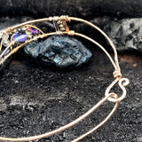 Sunstone Comet Cuff Bracelet