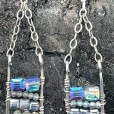 Crystal Ladder Earrings