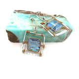 Crystal Tile Earrings