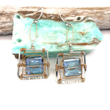 Crystal Tile Earrings