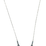 Sapphire Crux Necklace