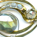 Golden Light Labradorite Necklace
