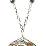 Diamond Brass Sky Necklace
