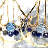 Lapis Indigo Earrings