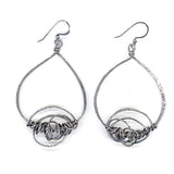 Sterling Silver Knot Earrings