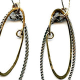 Oval Link Earrings E76186